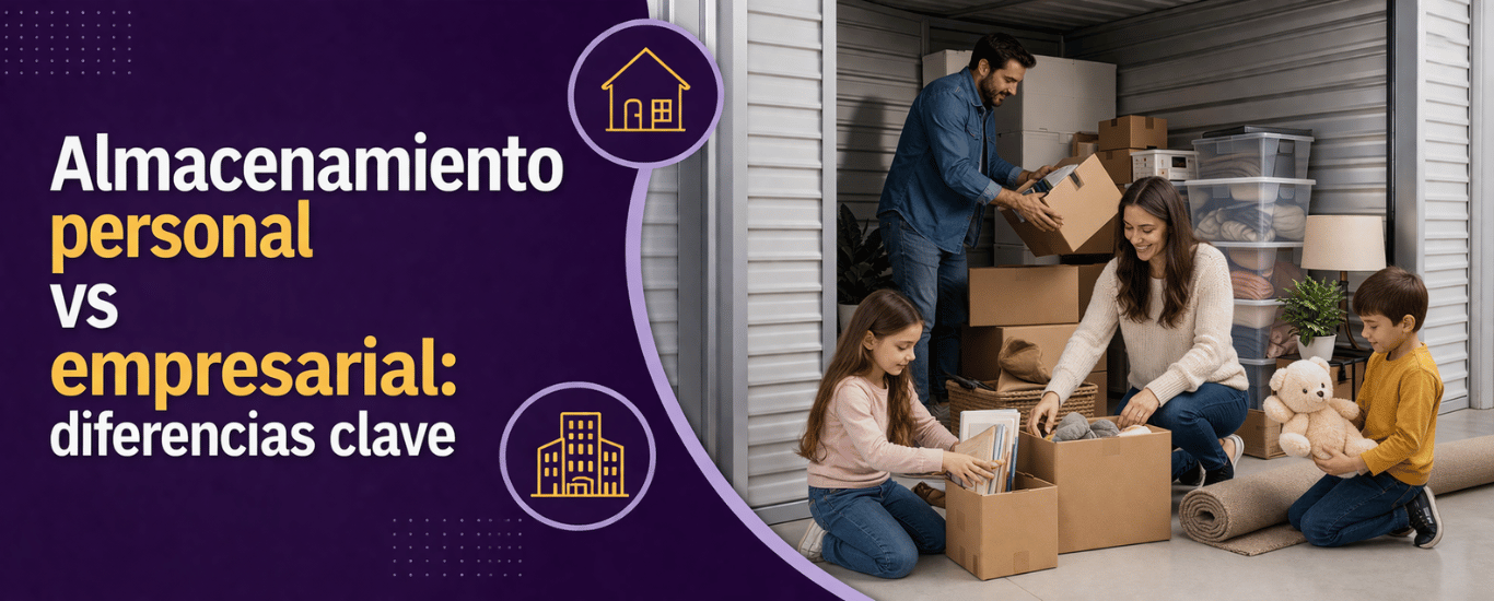 Almacenamiento personal vs empresarial bogota