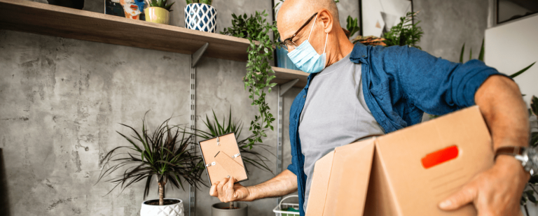 Desinfección mudanza