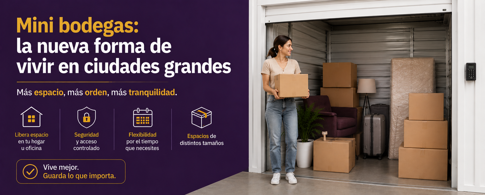 Mini bodegas la nueva forma de vivir en ciudades grandes Mini bodegas la nueva forma de vivir en ciudades grandes