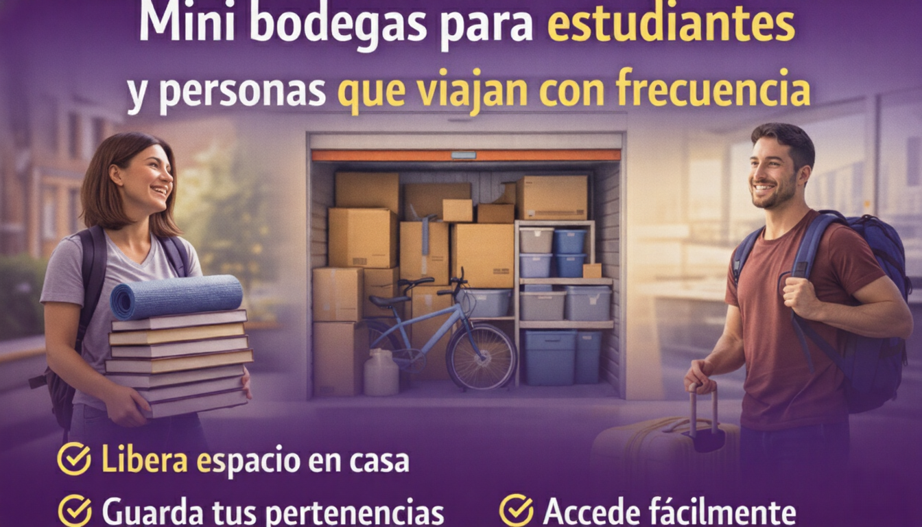Mini bodegas para estudiantes