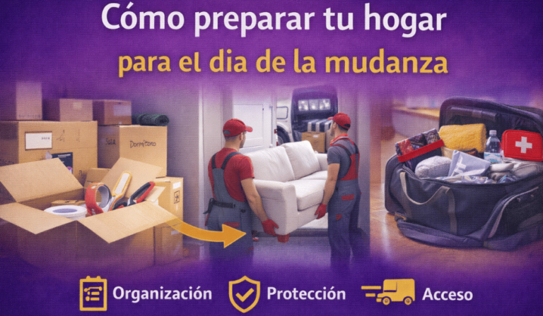 Para el dia de la mudanza